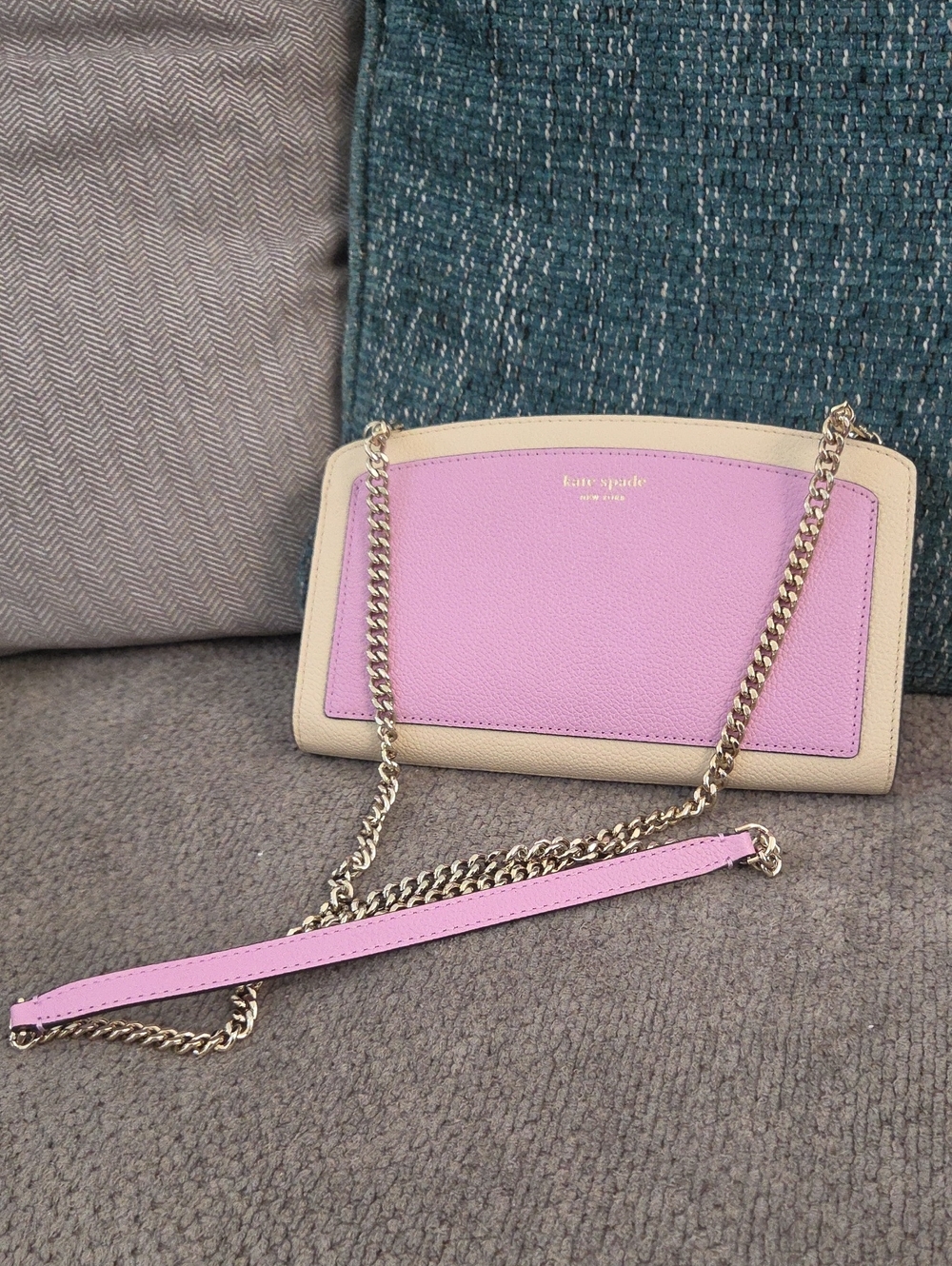 Kate Spade Margaux Leather East/West Crossbody - Sweet Pea Multi Colorblock